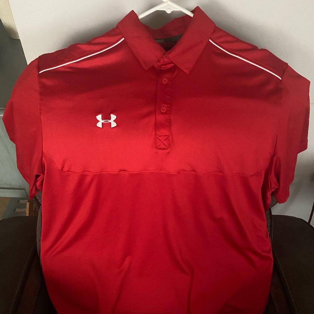 UNDER ARMOUR, XL, RED